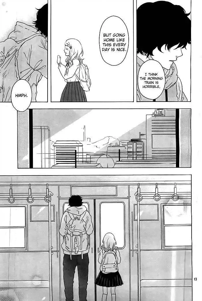 Mannin Densha to Watashi to Kare Chapter 1 14